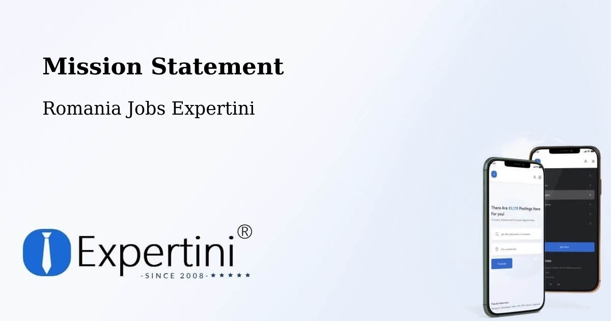 Corporate Mission – Zlătărei - Romania Jobs Expertini